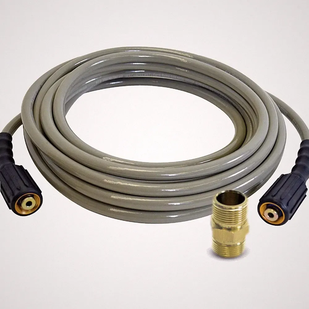 MorFlex 3300 PSI Pressure Washer Hose, 25ft Cold Water Use - Kink-Resistant