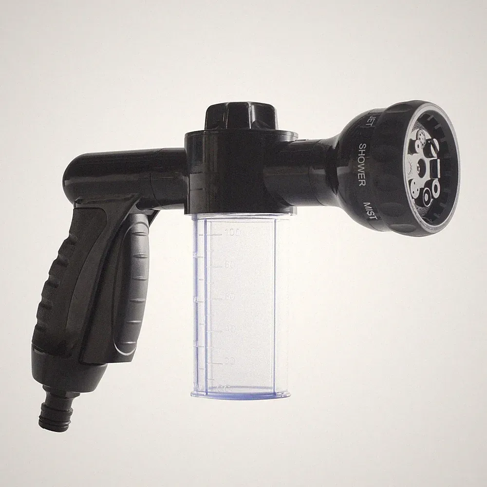 MOTIVITY High Pressure Spray Nozzle with Soap Dispenser for Car Washing, Pet...