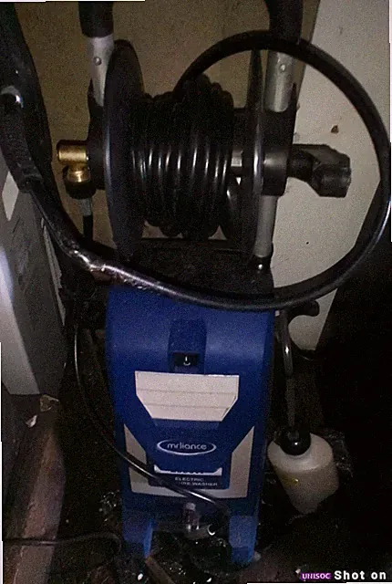 Mrliance Cold Water Corded Electric Pressure Washer, Hose Reel, Soap Tank