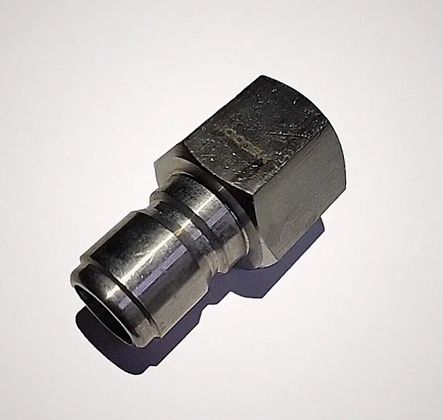 MTM 1/2 NPT -1/2 Female Quick Connect SS Plug Hydro Excavating 24.0083