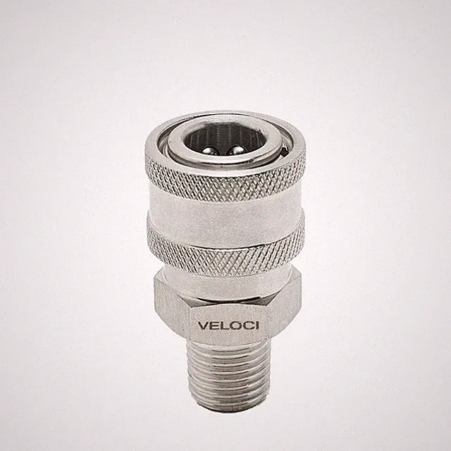 MTM 1/2 NPT -1/2 Quick Connect SS Plug Hydro Excavating 24.0066