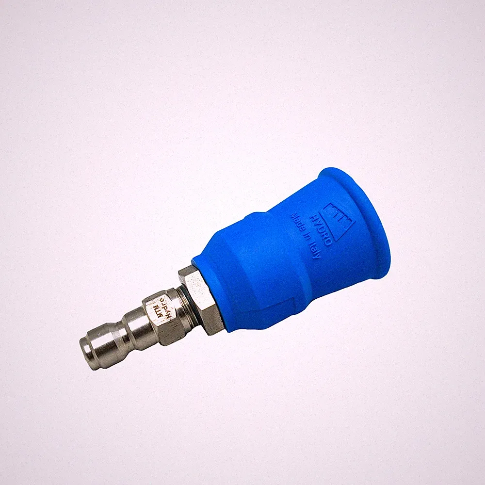 MTM Acqualine Blue Pressure Washer Nozzle SS 40 Degree 3.0 Nozzle & QC Plug
