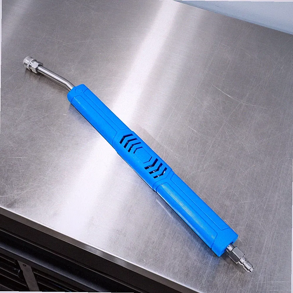 MTM Acqualine Pressure Washer Wand | 20" Bent Stainless Lance