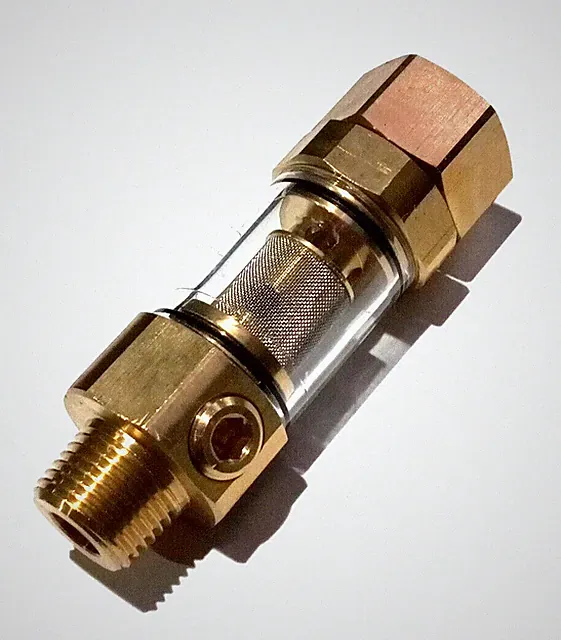 MTM ClearView In-Line Filter With One 1/4 Bypass, 1/2" NPT x 3/4 Garden Hose