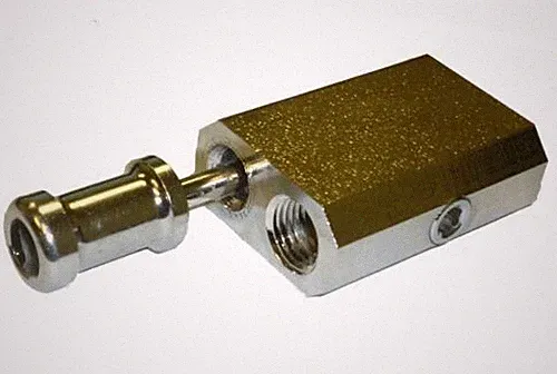 MTM Hi Lo Trombone Valve 1/4" FNPT Inlet x (2) 1/4" FNPT Outlets