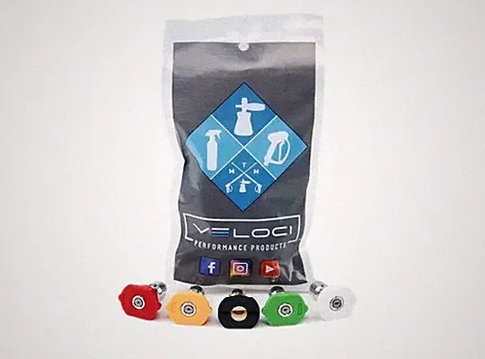 MTM Hydro 17.0143 QC HydroJet SS 2.0 Pressure Washer Spray Tips 5 Pack