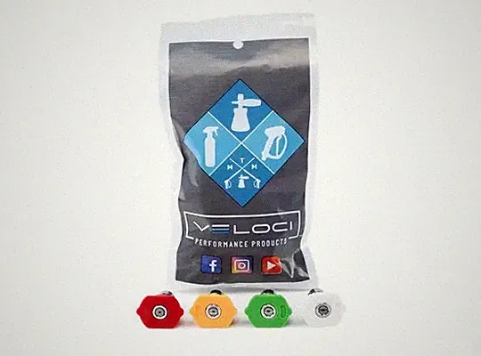 MTM Hydro 17.0156 Stainless Steel 4 Pack of 3.0 QC Nozzles