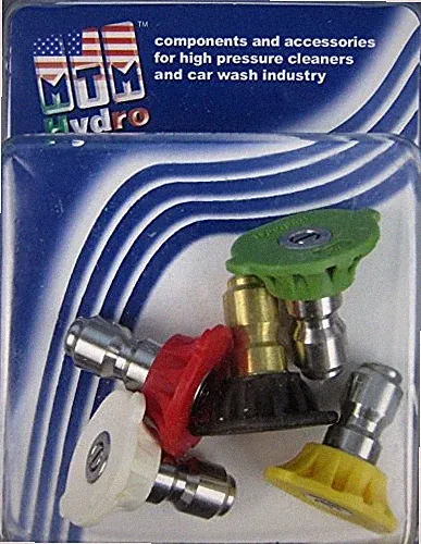 MTM Hydro 17.0171 Pressure Washer 4.0 Spray Tips 5 pack