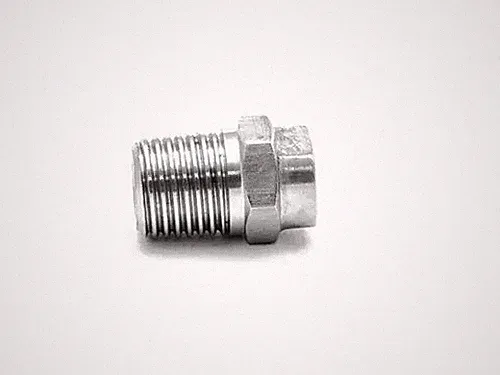 MTM Hydro 17.0605 1/4' Stainless Steel Threaded 40° 7.0 Nozzle