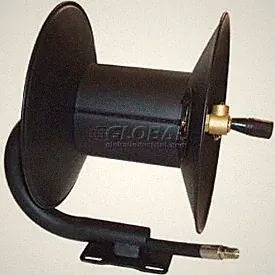 MTM Hydro 27.0004 3/8"" X 50' Capacity 4000 PSI Steel Pressure Washer Hose Reel