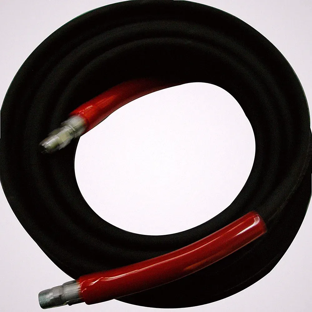 MTM Hydro 30.0052 Kobrajet 5800 PSI 310 Degree 25' Black Pressure Washing Hose