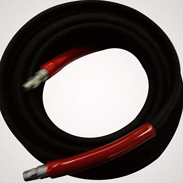MTM Hydro 30.0055 Kobrajet 5800 PSI 310 Degree 100' Black Pressure Washing Hose