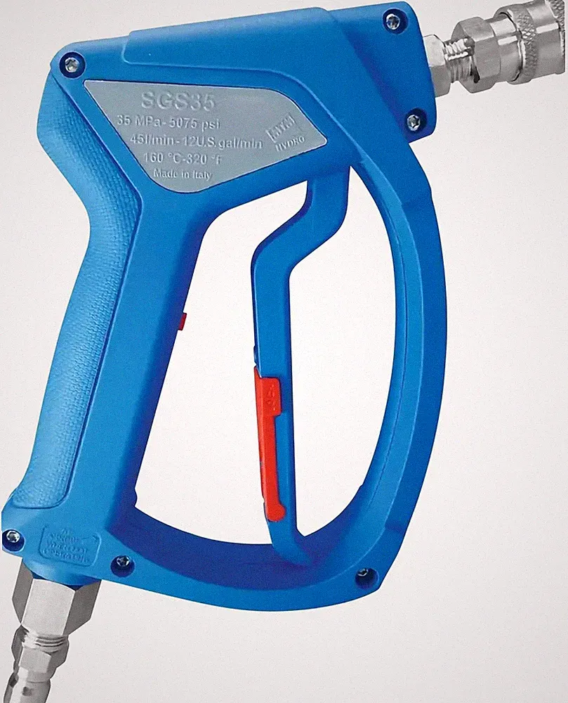 MTM Hydro Acqualine SGS35 Pressure Washer Gun with Stainless Steel, 4000 PSI