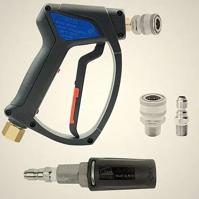 MTM Hydro AJH Soft Wash Stainless Steel Adjustable Fan Nozzle and SG35 Spray...