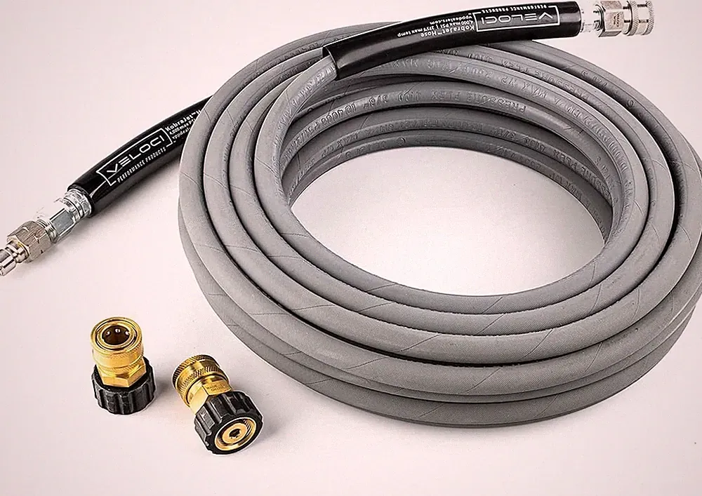 MTM Hydro Kobrajet High Pressure Washer Hose Kit 3/8” 4000 PSI 50’ M22 Couplings