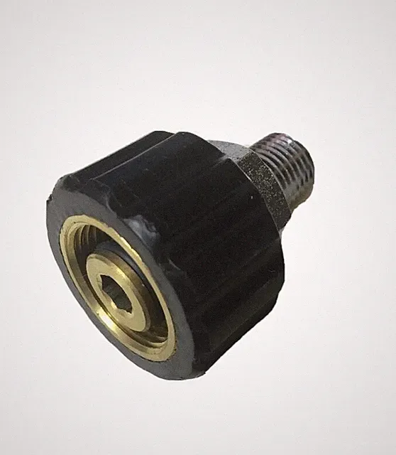 MTM Hydro M22 /14mm Twist Connect X 1/4 NPT Male * Karcher Style 4000 PSI