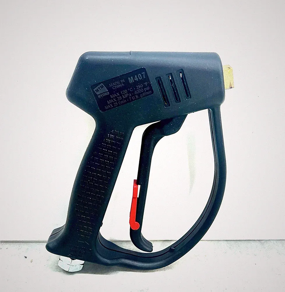 MTM Hydro M407 Pressure Washer Spray Gun 4000 PSI 7 GPM Trigger Gun Italian Made