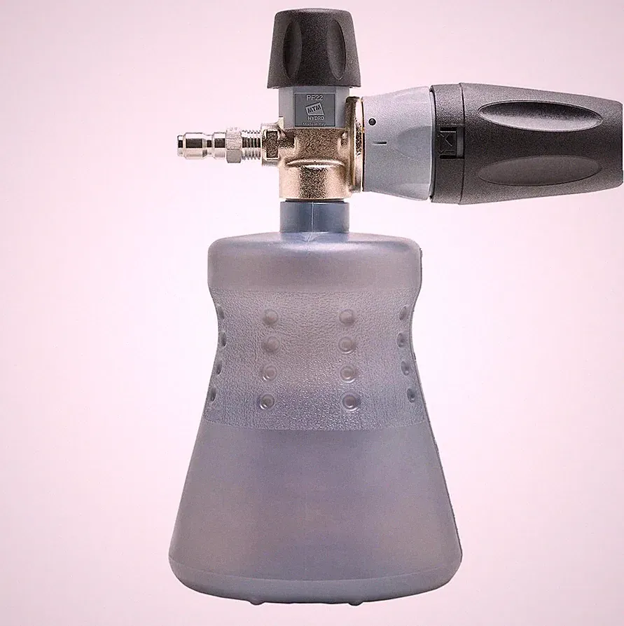 MTM Hydro PF22.2 Foam Cannon with Standing Bottle 14.7022 for Pressure Washing