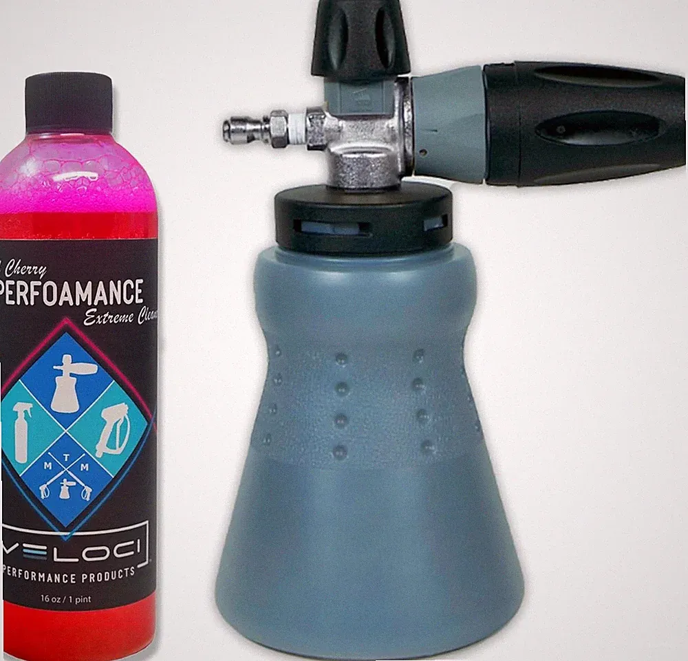 MTM Hydro PF22 Foam Cannon with Wide Mouth Bottle, 16 oz. Car Wash Soap Included