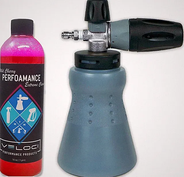 MTM Hydro PF22 Foam Cannon with Wide Mouth Bottle, 16 oz. Car Wash Soap Included