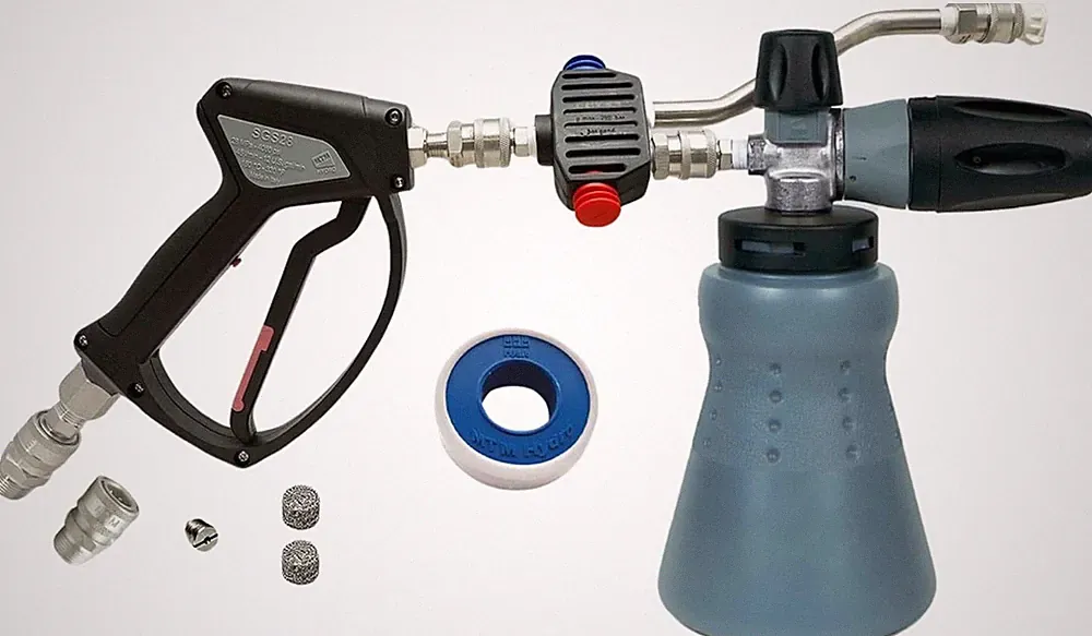 MTM Hydro PF22 Wide Mouth Foam Cannon Kit for Pressure Washer, SGS28