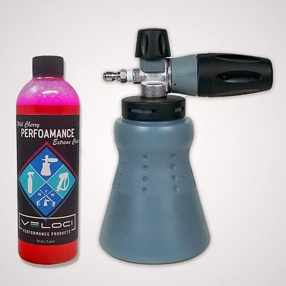 MTM Hydro PF22 Wide Mouth Snow Foam Cannon with 16 oz Car Wash Soap 44.0254