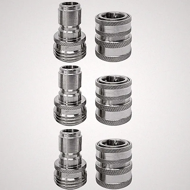 MTM Hydro Pressure Washer Garden Hose Adapter Set, 6 Piece, 3x3