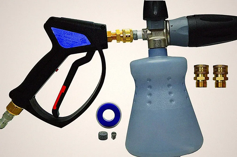 MTM Hydro Professional Premium 28 Special Stainless Spray Gun & Foam Cannon Kit