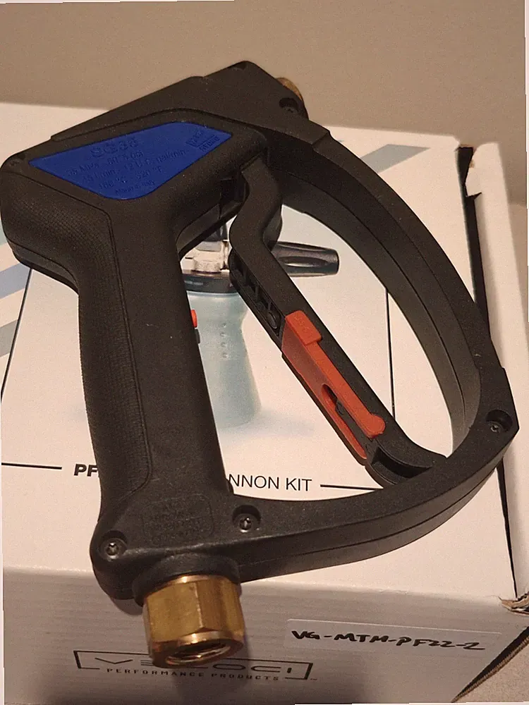 MTM HYDRO SG 35 PRESSURE WASHER TRIGGER GUN 5000 Psi Used Once! Made In Italy