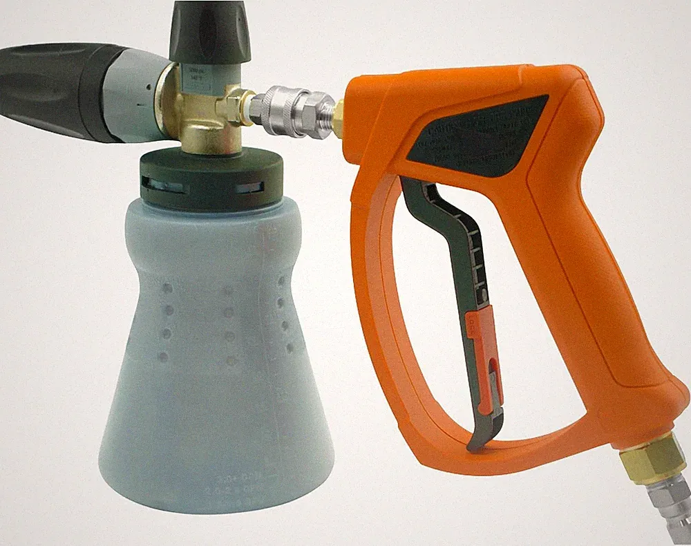 MTM Hydro SG35 Orange Pressure Washer Spray Gun and PF22 Foam Cannon Kit
