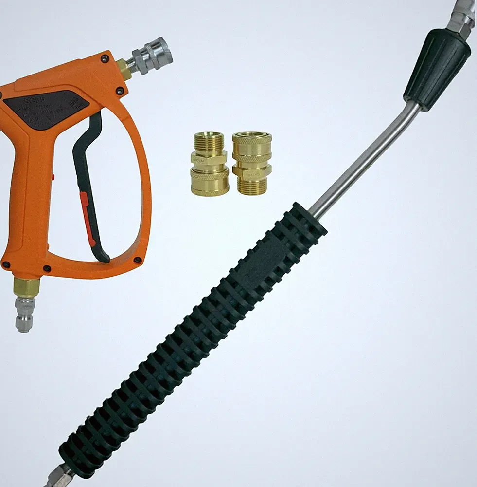 MTM Hydro SG35 Orange Pressure Washer Spray Gun Kit -20" Lance, Commercial-Grade