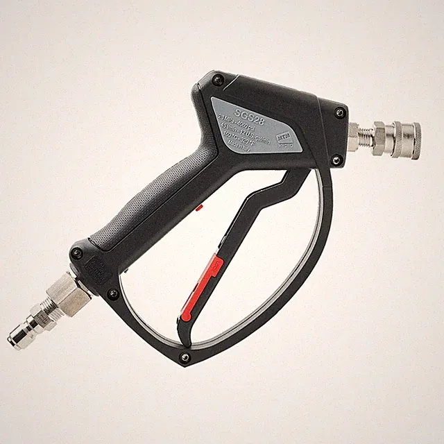 Mtm Hydro Sgs28 Pressure Washer Trigger Gun Installed Stainless Steel