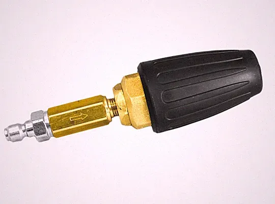 MTM Hydro Upgraded Commercial RotoJet 5,000 PSI 4.5 Turbo Nozzle with QC Filter