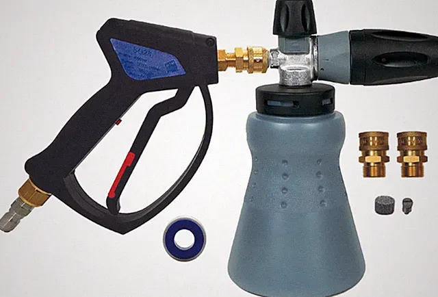 MTM Hydro Wide Mouth PF22 Foam Cannon and SG28 Trigger Gun Kit for Pressure Wash