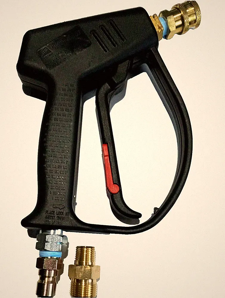 MTM M407 Power Pressure Washer Gun With Couplers M22 x14mm / 3/8 Plug Best Value