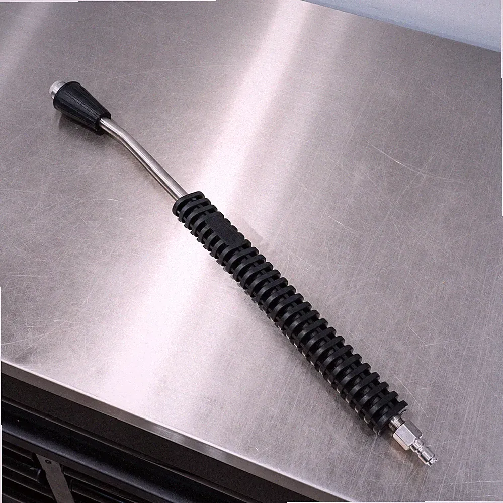 MTM Pressure Washer Wand | 20" Bent Lance Stainless Quick Connects