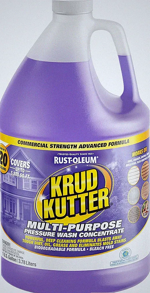 Multi-Purpose Pressure Washer Concentrate & Manual Use Outdoor Cleaner | Deep Cl