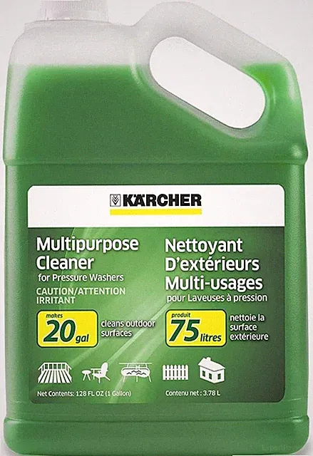 Multi Purpose Pressure Washer Detergent Removes Dirt And Grime From Fences Sidin