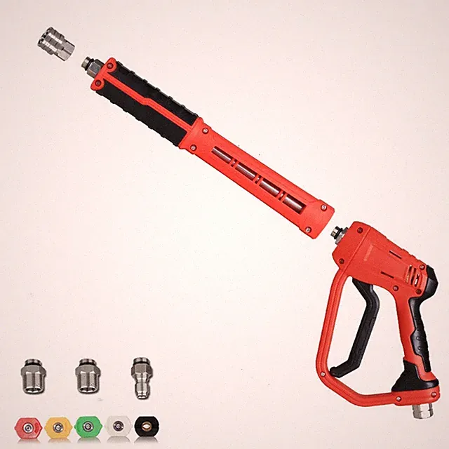 Multi Use High Pressure Washer Pistol with 5 Spray Options for Home Use