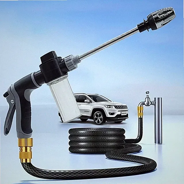 Multifunction High-Pressure Car Wash Water Gun for Garden & RV Use