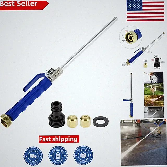 Multipurpose High Pressure Power Washer Wand - Durable, Adjustable & Efficient