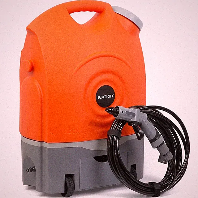 Multipurpose Portable Spray Washer w/Water Tank - Runs on Built-in Rechargeab...