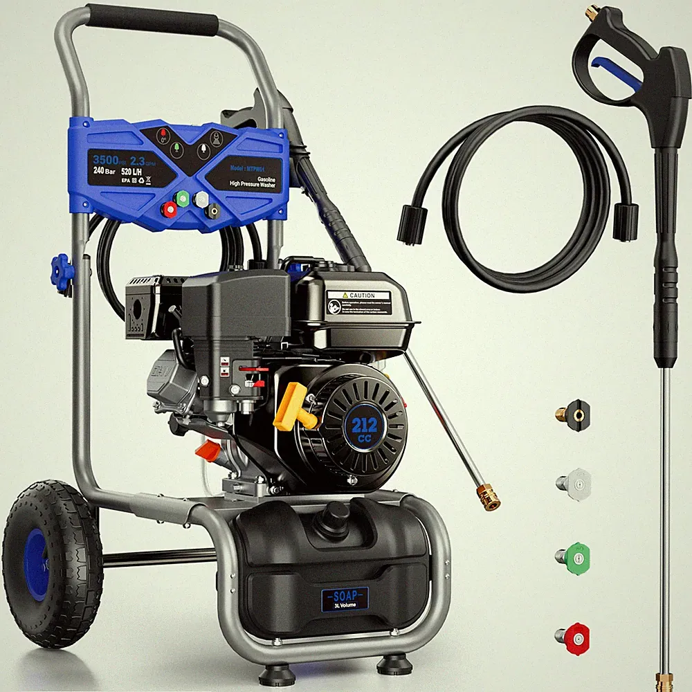 Mutaomay Gas Power Washer Cold Water High Pressure Washer 3500PSI 2.3GPM 212CC