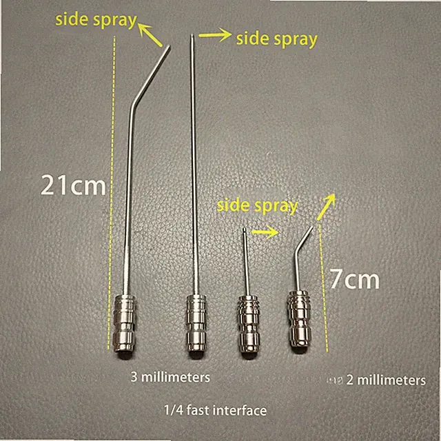 Needle Nozzle for Washing Machine Drum Cleaning and AC Fin Debris Removal