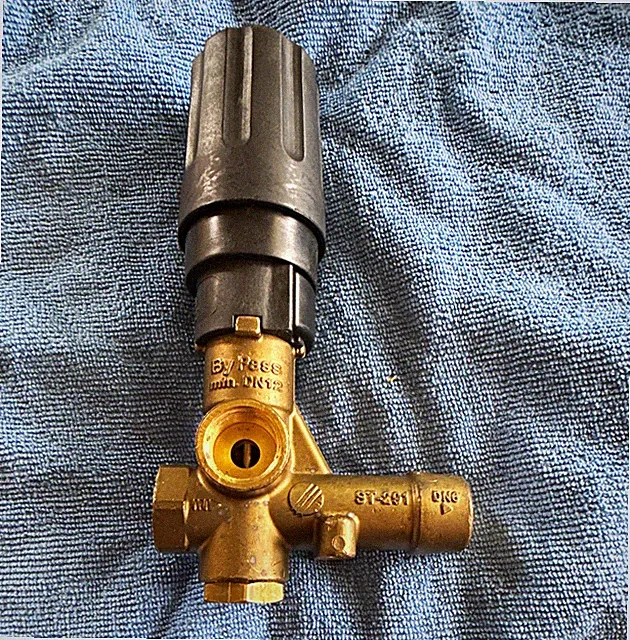Never used ST-291 Pressure Washer Unloader/Regulator Valve Brass Body