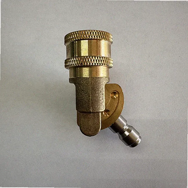 New 1/4" Pivot Quick Connect Coupler 3 Angles for Pressure Washer