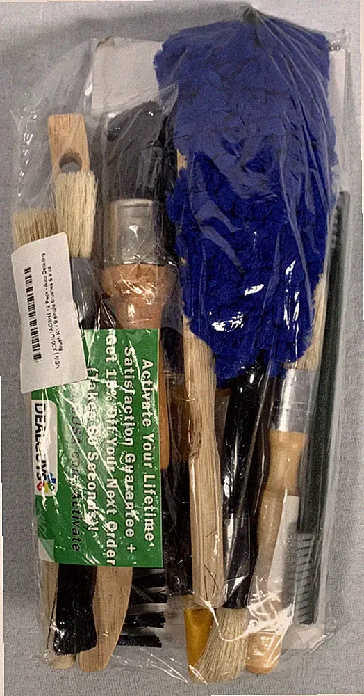 NEW 12 Pack Professional Auto Detailing Brush Kit Car Cleaning Brushes