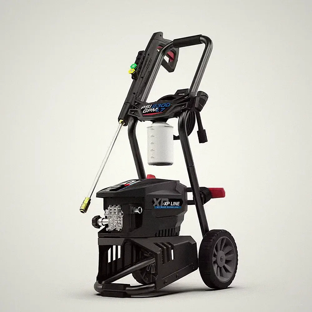 New 2300 PSI 1.7 GPM Cold Water Electric Pressure Washer with Electric Motor