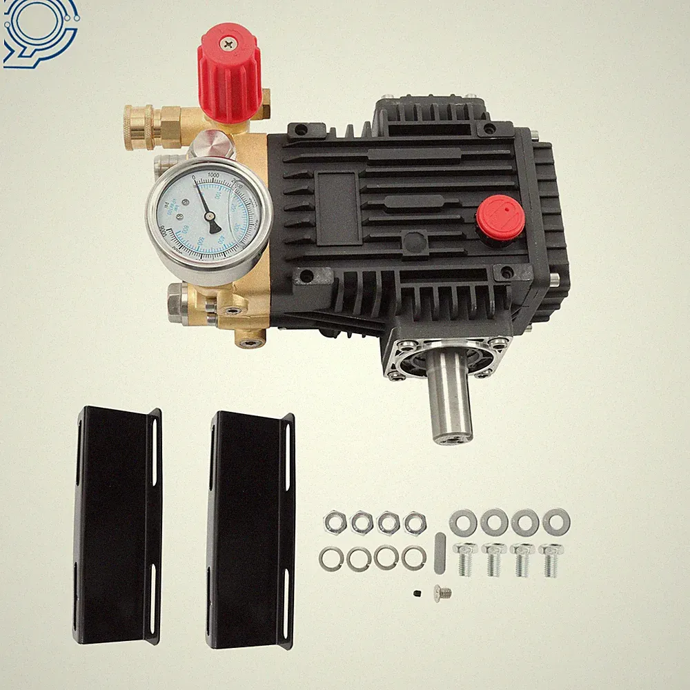 New 24mm Solid Shaft Pressure Power Washer Pump 3600 PSI 4.9GPM Belt Drive