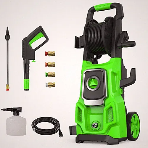 New 3500 PSI Max 2.6 GPM Electric Pressure Washer Power Cleaner with Hose Reel